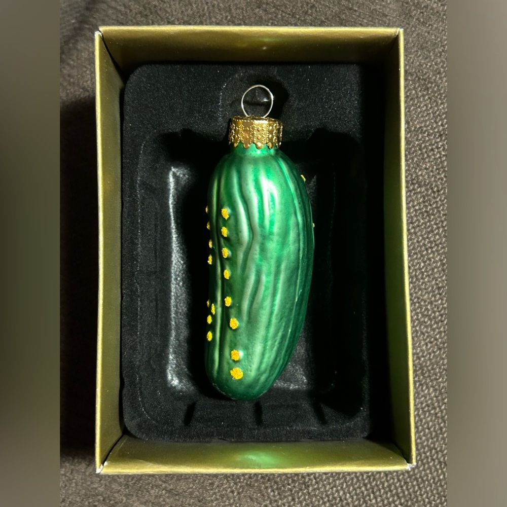 NWOT Christmas Pickle Ornament